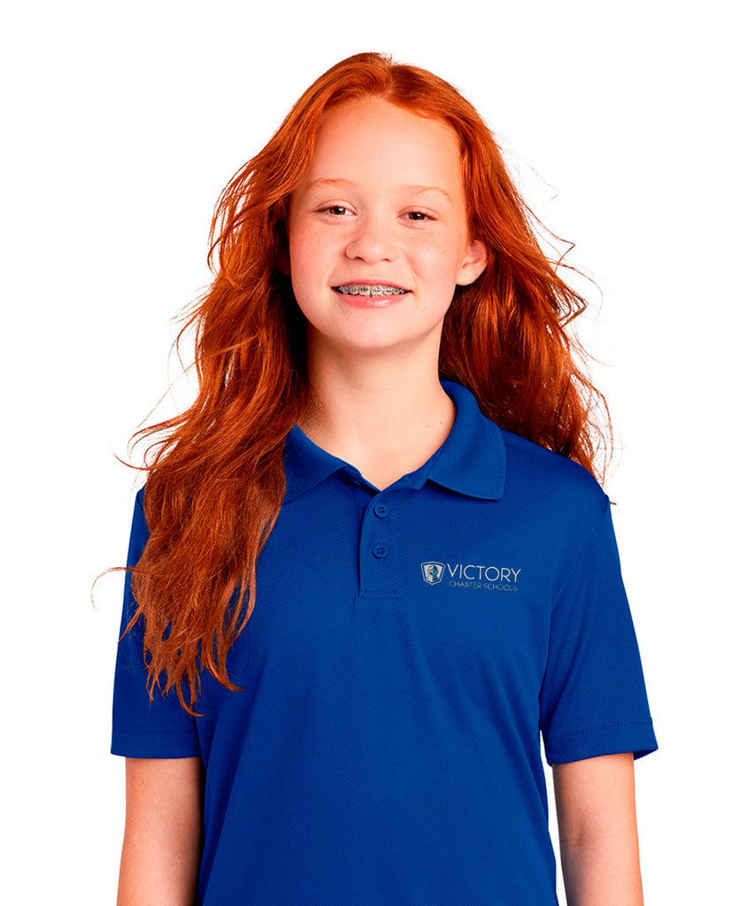 Youth Sizes - Middle School Polo - Victory Charter School Tampa